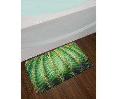 Desert Flower Zoom Photo Bath Mat