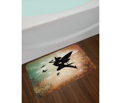 Fairy and Butterfly Wing Bath Mat