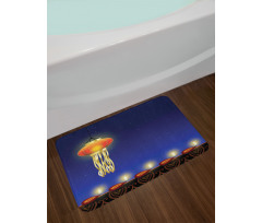 Night Stars Bath Mat