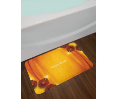 Wooden Oriental Carving Bath Mat