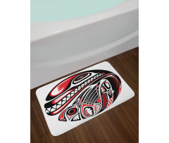 Haida Animal Art Bath Mat