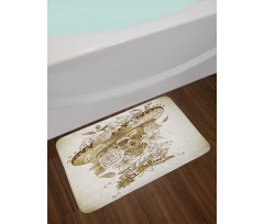 Spanish Dead Hat Bath Mat