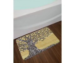 Nature Eco Sketchy Bath Mat