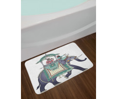 Elephant with Prince Bath Mat