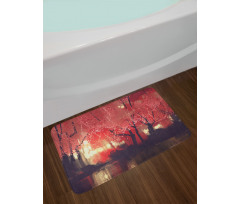 Charming Mist Forest Bath Mat