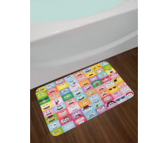 Internet Cartoon Meme Bath Mat