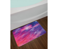 Cloudy Sunset Bath Mat
