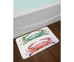 Sea Animals Theme Bath Mat