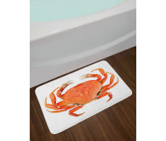 Cooked Dungeness Crab Bath Mat