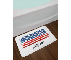 US Flag Bath Mat