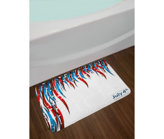 Swirled Banners Bath Mat