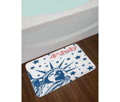 Independence Theme Bath Mat