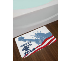 Lady Liberty Design Bath Mat
