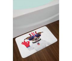 Jack Russell Dog Bath Mat