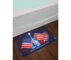 Justice and Liberty Bath Mat