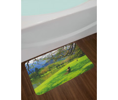 Panoramic Public Wiev Bath Mat