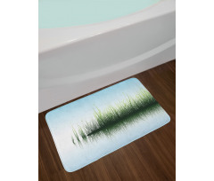 Spring Time Sunset Lake Bath Mat