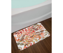 Northwoods Falling Leaf Bath Mat