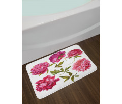 Spring Buds Vivid Tones Bath Mat