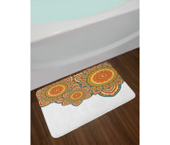 Paisley Eastern Oriental Bath Mat