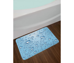 Glass with Water Marks Bath Mat