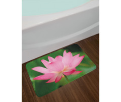 Lotus Lily Blossom Bath Mat