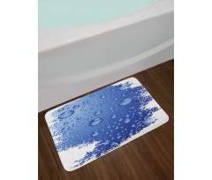 Bubble Water Rain Drop Bath Mat