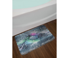 Celestial Cosmic Bath Mat