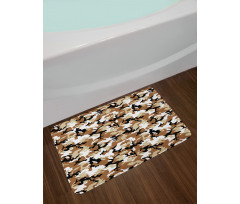 Camo Style Shades Bath Mat