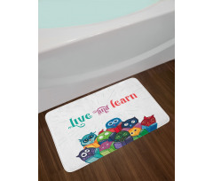 Toy Like Owls Kid Style Bath Mat