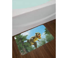 Jurassic Monster Fossil Bath Mat