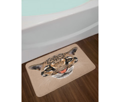 Baby Leopard Wild Bath Mat