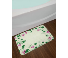 Grape Vines Fruit Garden Bath Mat