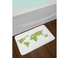 Chart Bath Mat