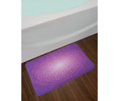 Flower Life Vibrant Bath Mat