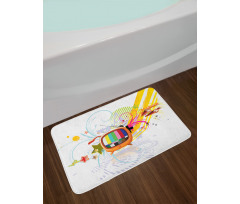 Digital Media TV Art Bath Mat