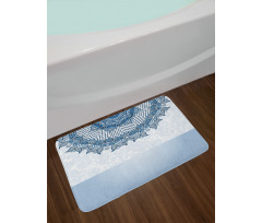 Lace Details Bath Mat