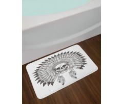 Skull Bath Mat