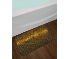 Disco Theme Artwork Bath Mat