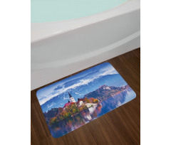 Bled Slovenia Lake Bath Mat