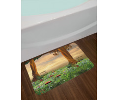 Enchanted Woods Sunset Bath Mat