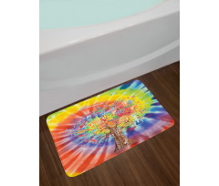 Music Tree Instruments Bath Mat