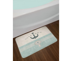 Vintage Marine Anchor Bath Mat