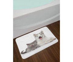 Animals Pets Dogs Digital Bath Mat