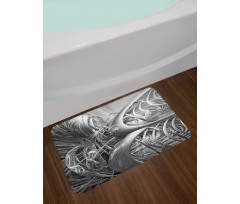 Technologic Pattern Bath Mat