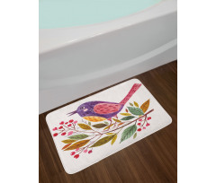 Birds on a Branch Bath Mat