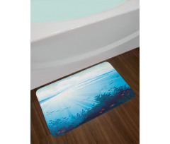 Fish Aquarium Coral Reefs Bath Mat