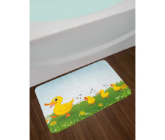 Mother Duck and Babies Bath Mat