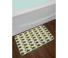 Flourishing Flowers Art Bath Mat