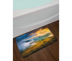 Misty Mountaintops Bath Mat